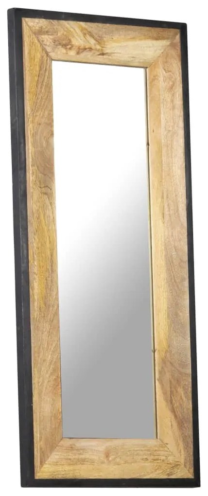 tömör mangófa tükör 110 x 50 cm
