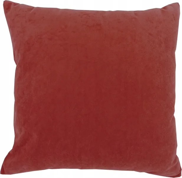 Dekoratív párnahuzat 40x40 Suedine -0004 Brique