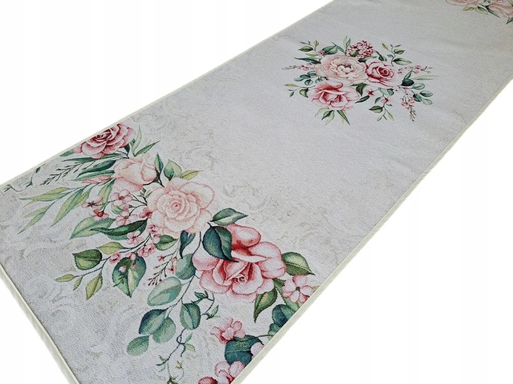 Futópad 45x140 cm asztalra vagy padra Vastag Anyag Nagy Választékban Rózsaszín Minták