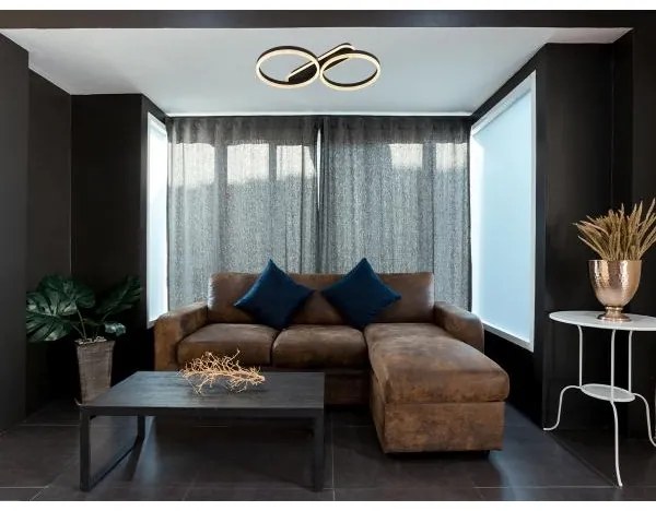 Fényerőszabályozható LED mennyezeti lámpa LED/60W/230V 3000-6500K + távirányító