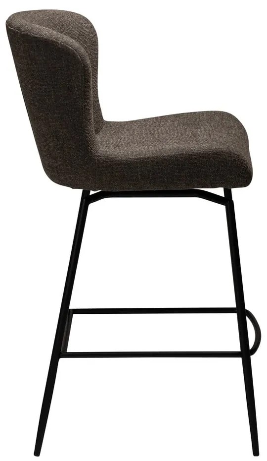 Barna kárpitozott bárszék (ülésmagasság 67,5 cm) Glam – DAN-FORM Denmark