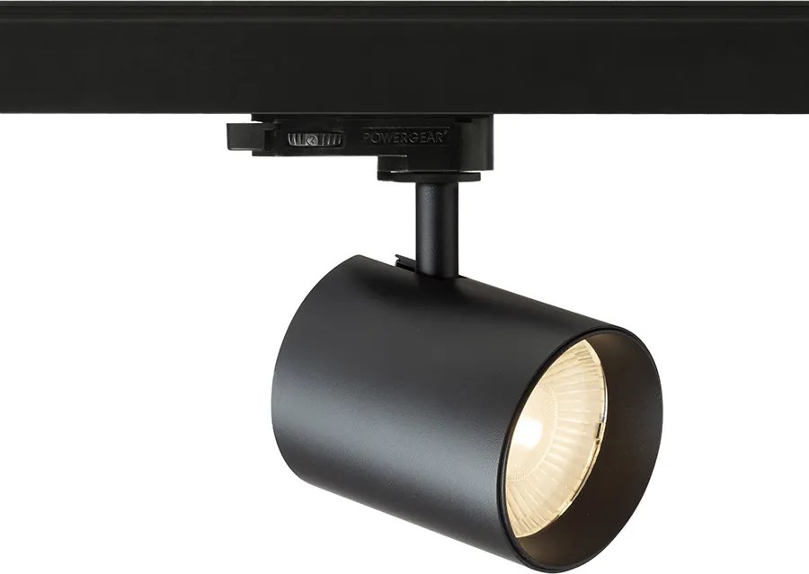 RENDL IRIS 7 háromáramkörös sínre fekete 230V LED 10W 24° 3000K