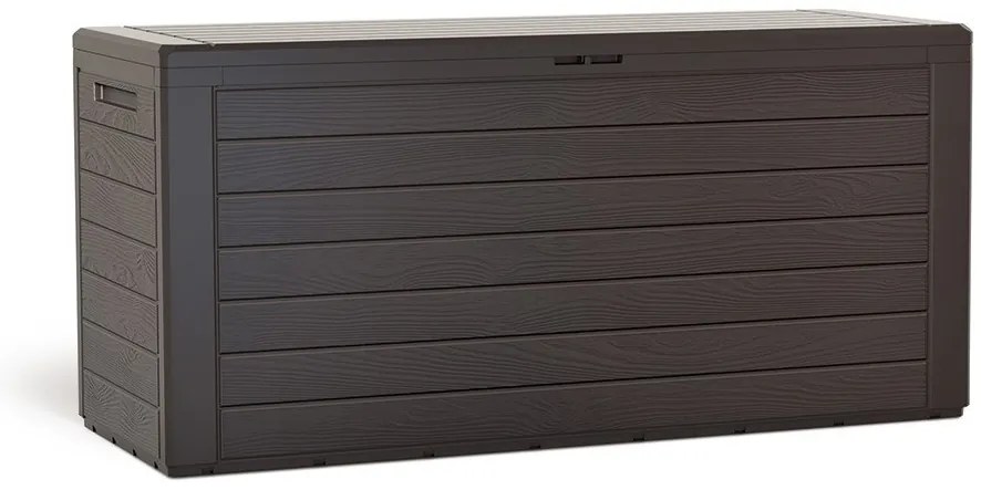 Prosperplast WOODEBOX kerti box barna 280L