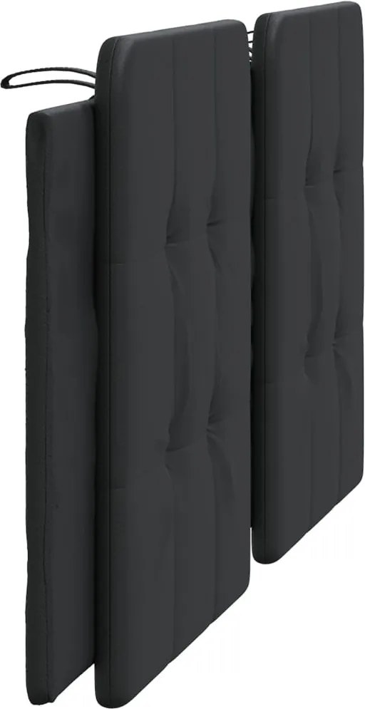 fekete műbőr fejtámla párna Zadar 180 cm