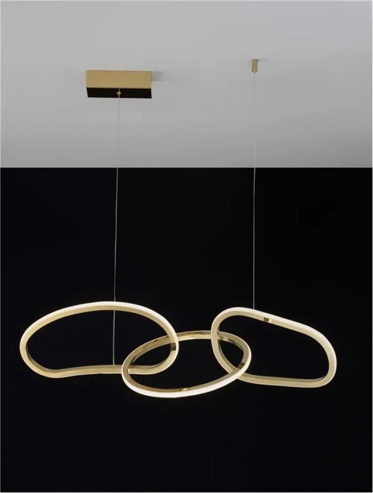 NOVALUCE 9248110 NUDOS Modern Led Függesztett Lámpa LED IP20