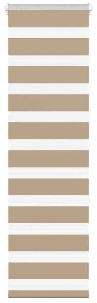 zebrafüggönnyel homokbarna szövetszélesség 40,9 cm poliészter