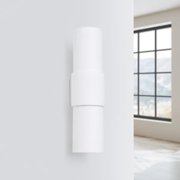 Sollux SL.1674 - Fali lámpa FLASH 2xE27/15W/230V fehér