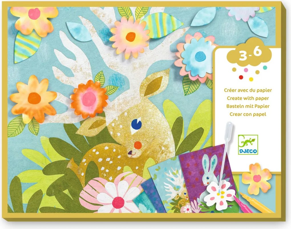 Itatóspapír színező - Csak kreatívan - With blotting paper