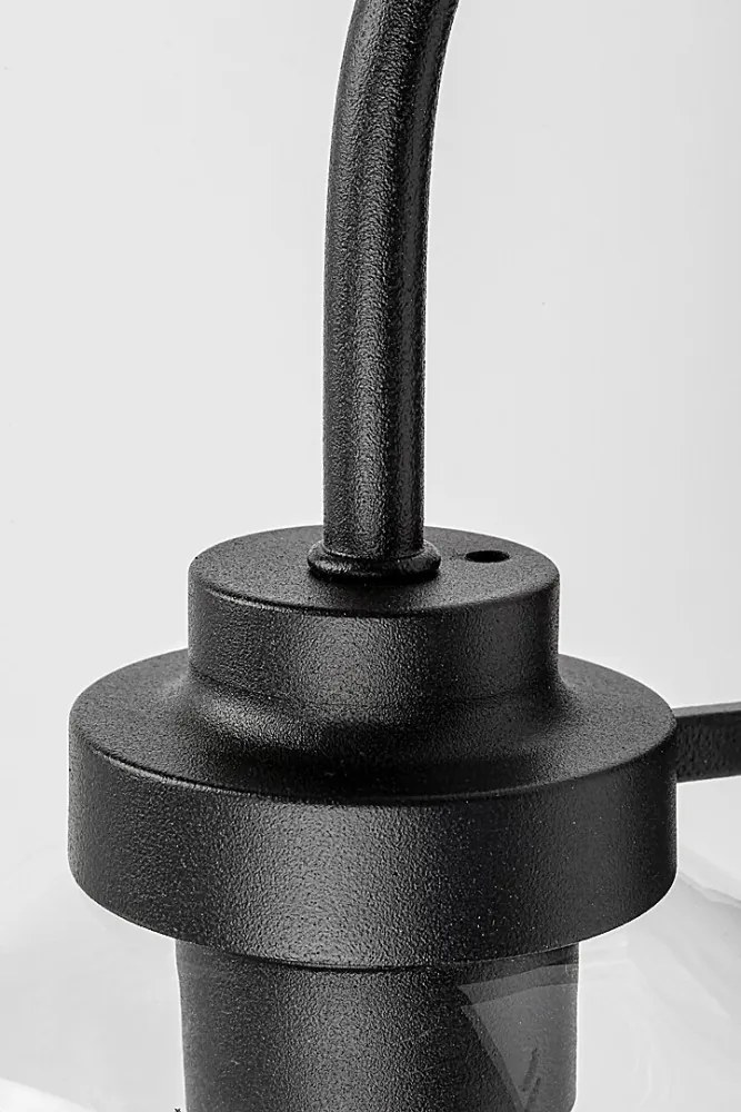 Fürdőszoba Fali Lámpa Matt Fekete TIRINA RÁBALUX 75005