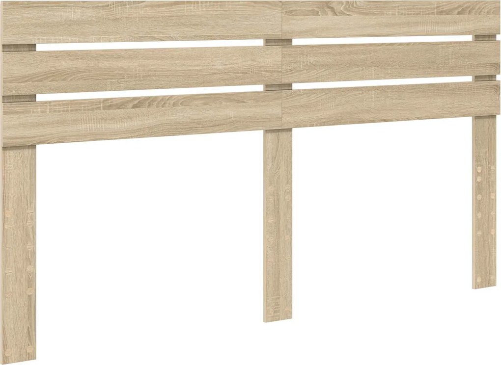 vidaXL Fejtámla Sonoma tölgy 180 cm Faanyag