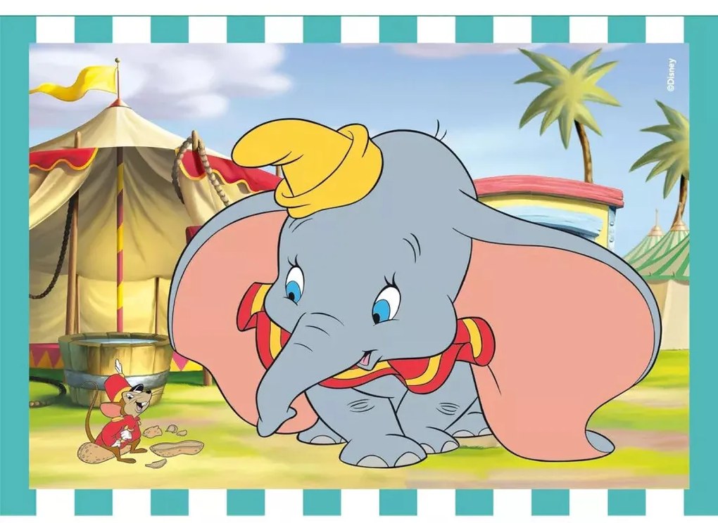 Disney Classics 4 az 1-ben puzzle Clementoni