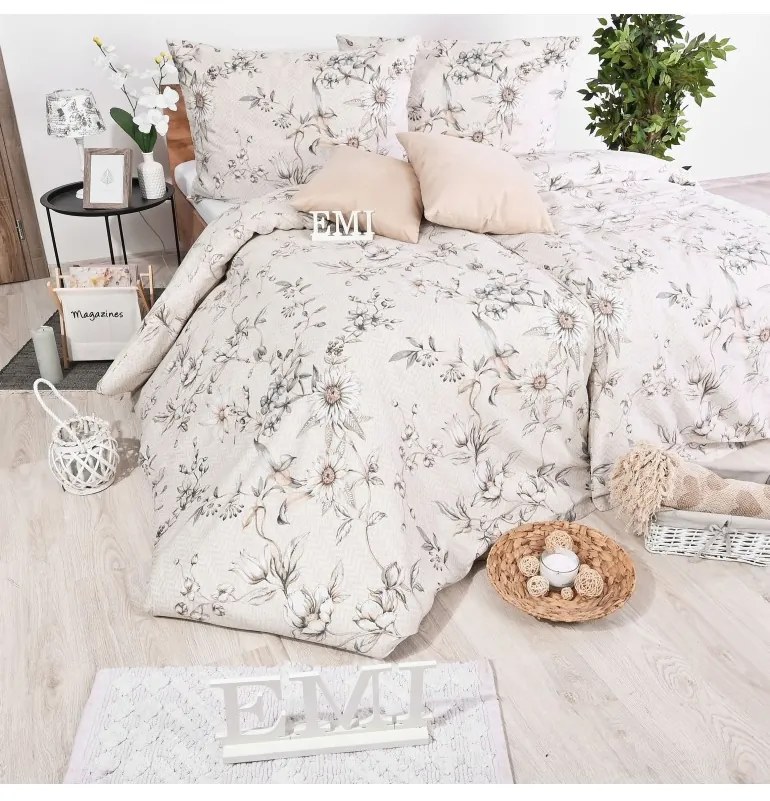 EMI Belissa szatén ágyneműhuzat, A standard egyszemélyes ágy szett tartalma: 1x 140x200 + 1x 70x90