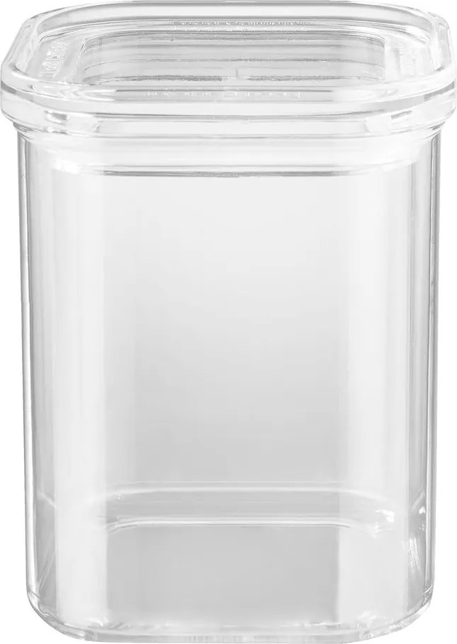 CLEARANCE átlátszó tárolóedény, négyzet alapú 1100 ml