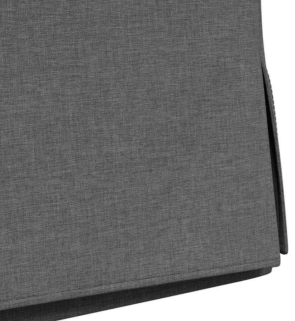 Étkező Székek 2 pcs Sötétszürke 57 x 67 x 98 cm szövet