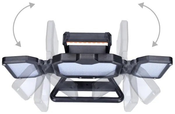 Solight WM-30W-RE-LED Dimmelhető újratölthető reflektor LED/30W/6600 mAh 4000K IP54