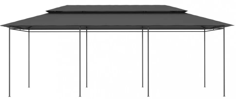 antracitszürke pavilon 600 x 298 x 270 cm