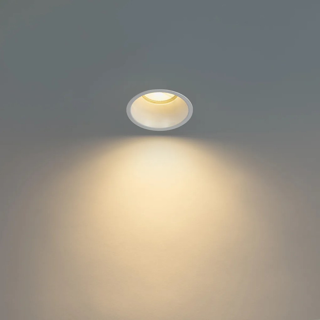 12 db-os beépíthető spotlámpa szett fehér GU10 70 mm IP44 - Dept