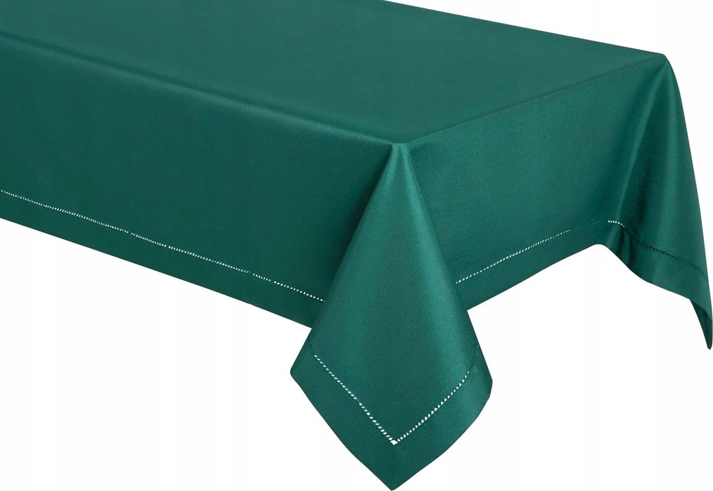 Abrosz Dekoratív Asztalterítő 140x200 Zöld Sima
