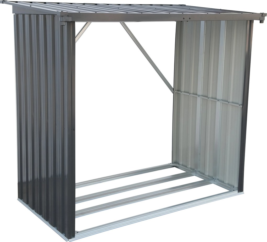 Furnigo Fatároló 154x163x89 cm - antracit