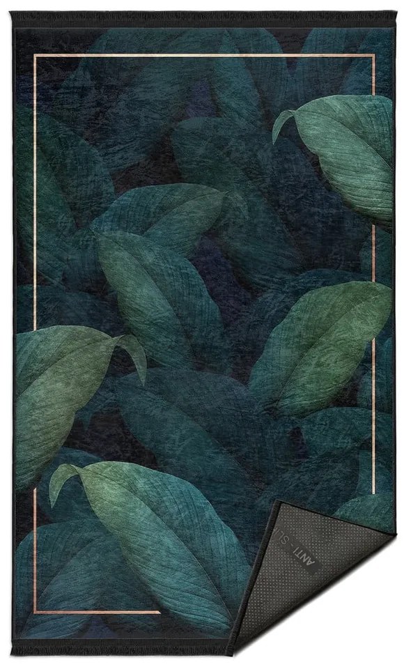 Petróleumkék mosható szőnyeg 80x150 cm Unique – Mila Home