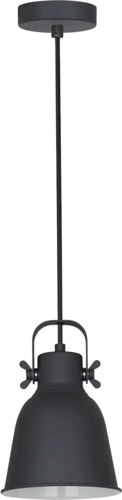 Italux LAVARE MD-HN82608-1-BK+WH Függőlámpa 1x40W/E27 IP20