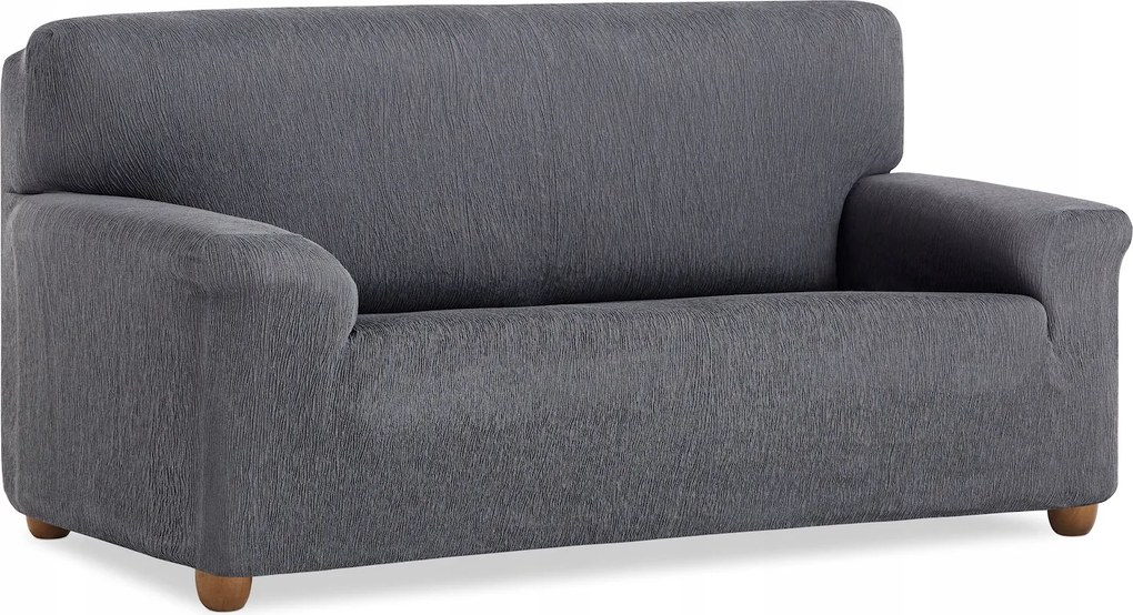 Rugalmas ágytakaró kétszemélyes kanapéhoz 130-180 cm szürke Belmarti