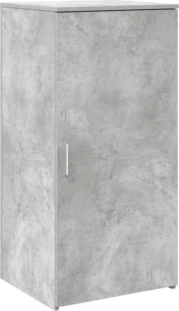 vidaXL tároló szekrény betonszürke 50x45x103,5 cm szerelt fa