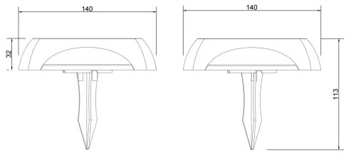 Globo 36505 - LED Napelemes lámpa LED/1,2W/3,7V IP65