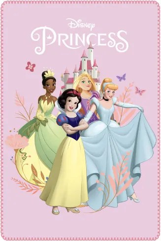 Disney Hercegnők Elegance polár takaró 100x150cm