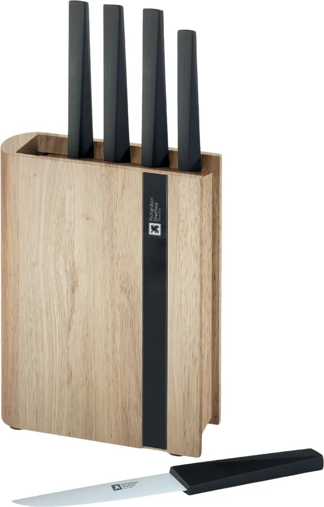 Amefa amerikai 5 db-os konyhai késkészlet blokkban