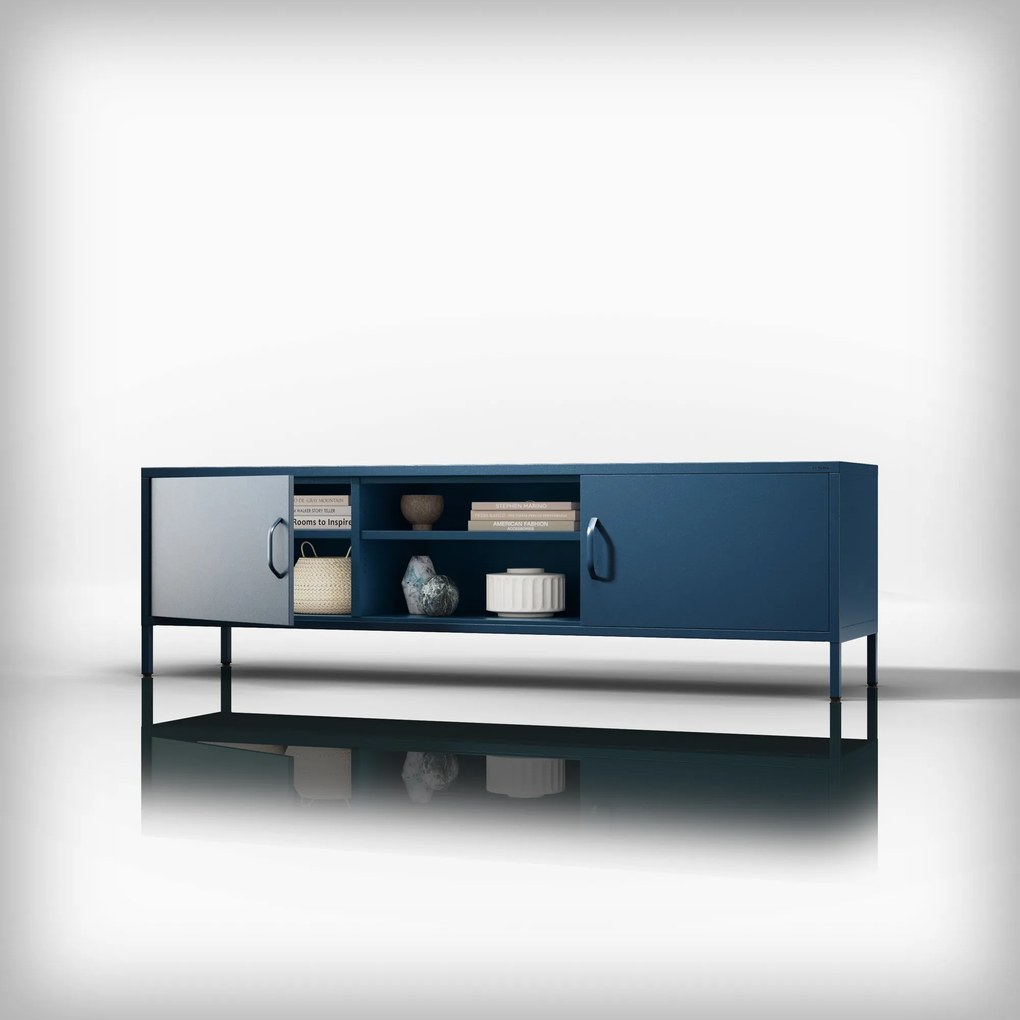 XL ROSARIA RTV SZEKRÉNY – SÖTÉTKÉK (1700 x 400 x 500)