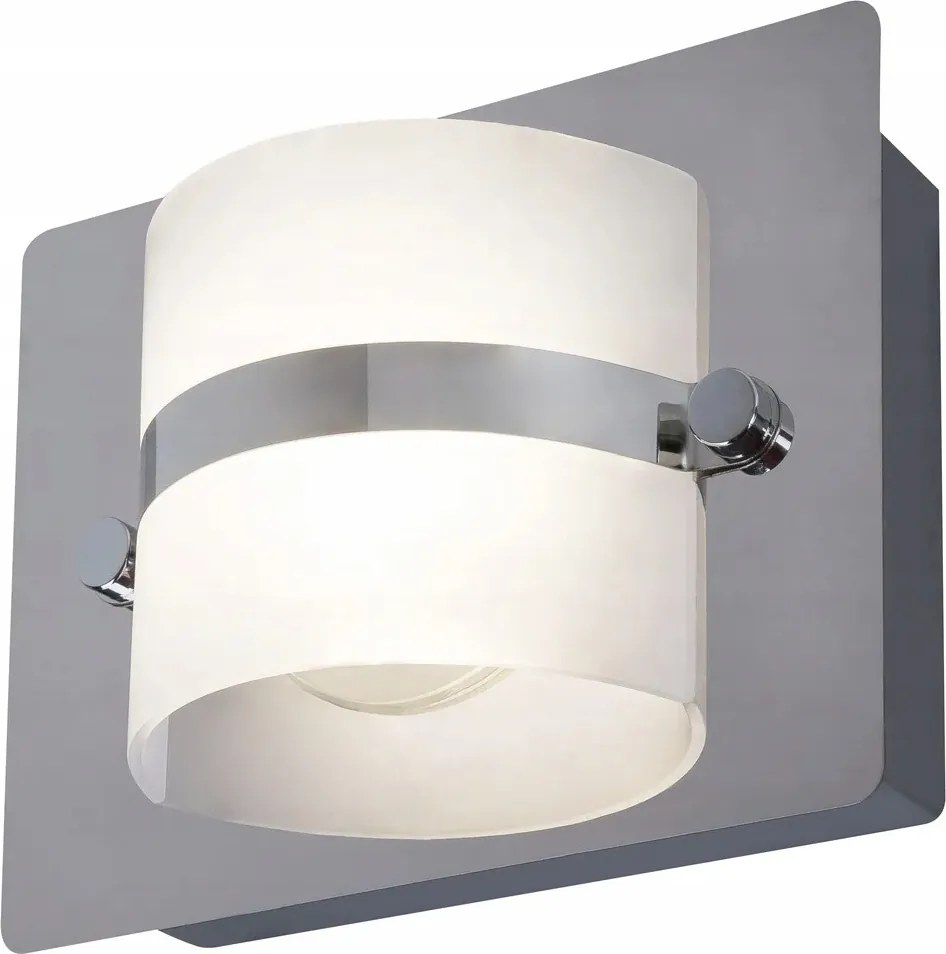 Fürdőszobai fali lámpa Led króm üveg semleges szín IP44 Rabalux