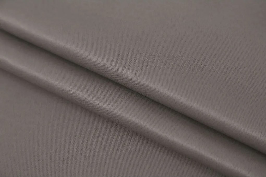 OXFORD szürkésbarna függöny 140x270 cm Felfüggesztés: Hullámos sínszalag