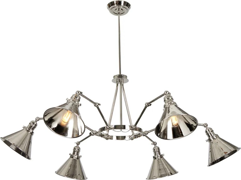 Elstead Lighting PROVENCE PV6-PN Csillár 6x60W/E27