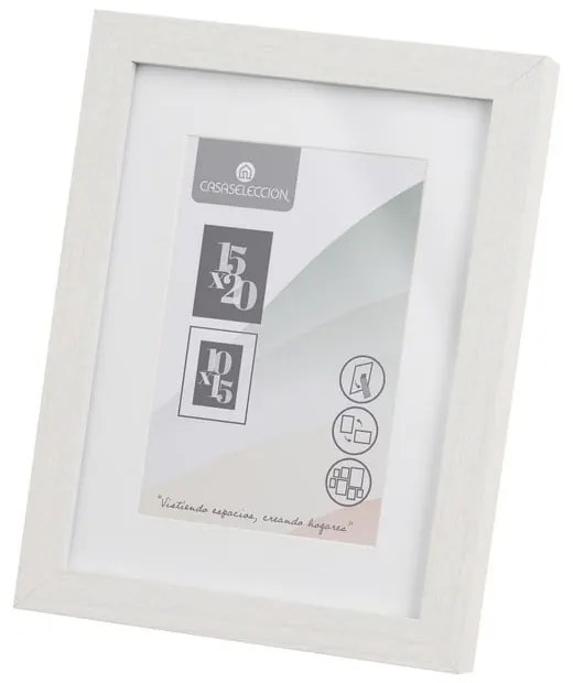 Fehér álló-fali képkeret 17,5x22,5 cm Sencillo – Casa Selección
