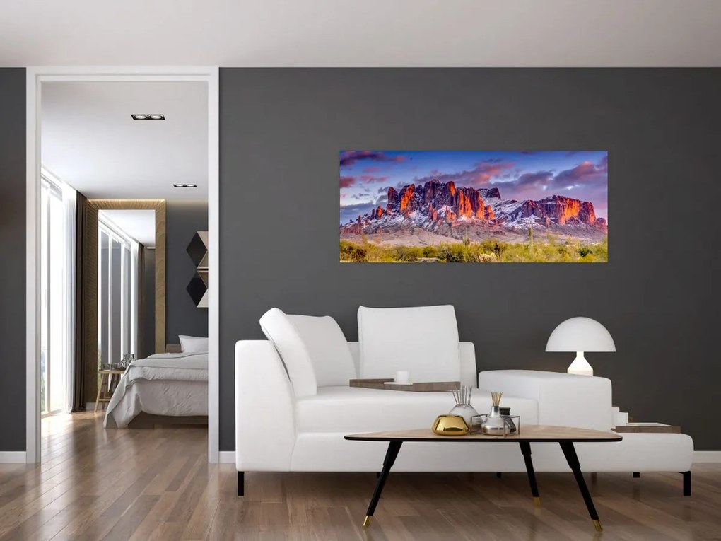 Kép - Hegyek Arizonában (120x50 cm)