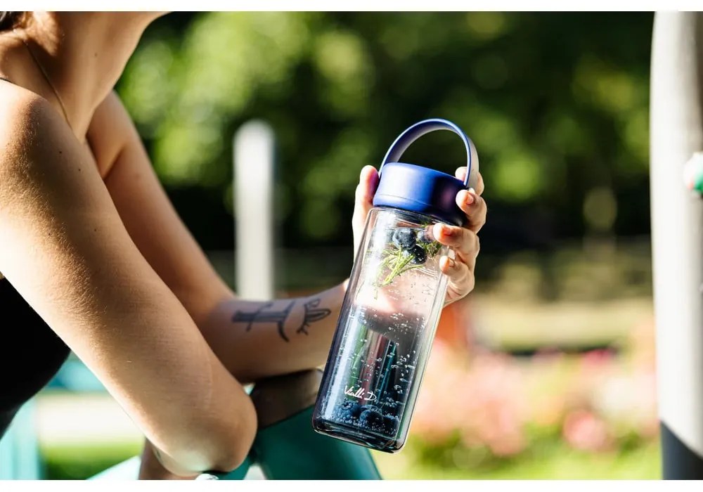 Mentazöld üveg ivópalack 350 ml Fuori – Vialli Design