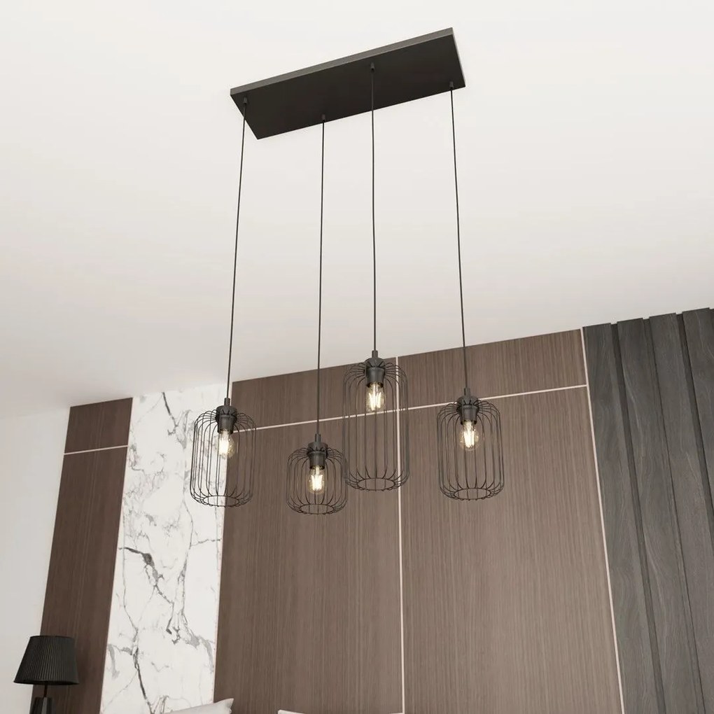 Emibig modern függeszték vander fekete emi1365/4