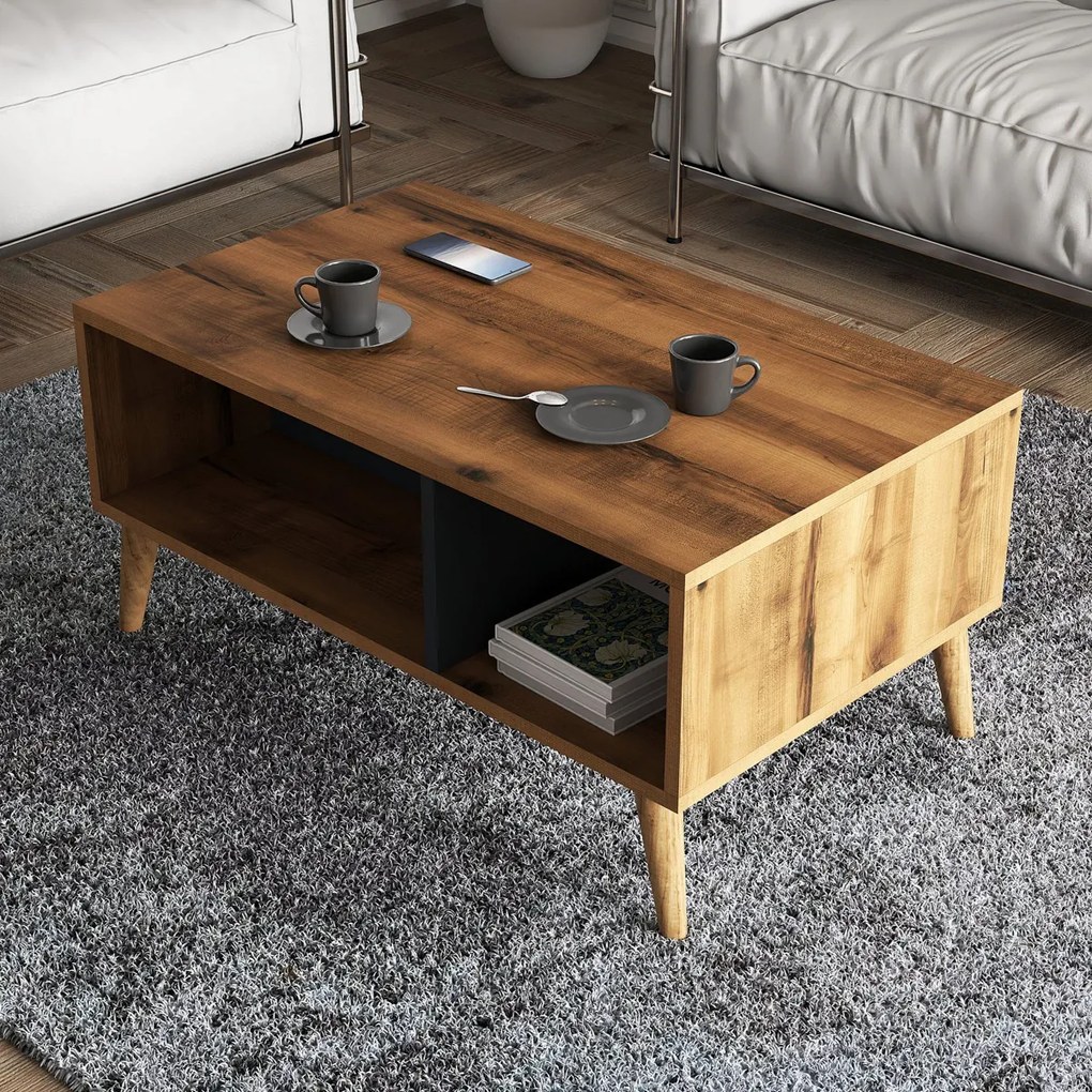 Exxen Walnut dohányzóasztal