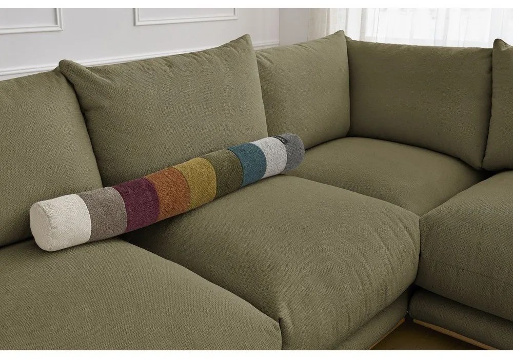 Világoszöld sarokkanapé Ernest – Bobochic Paris