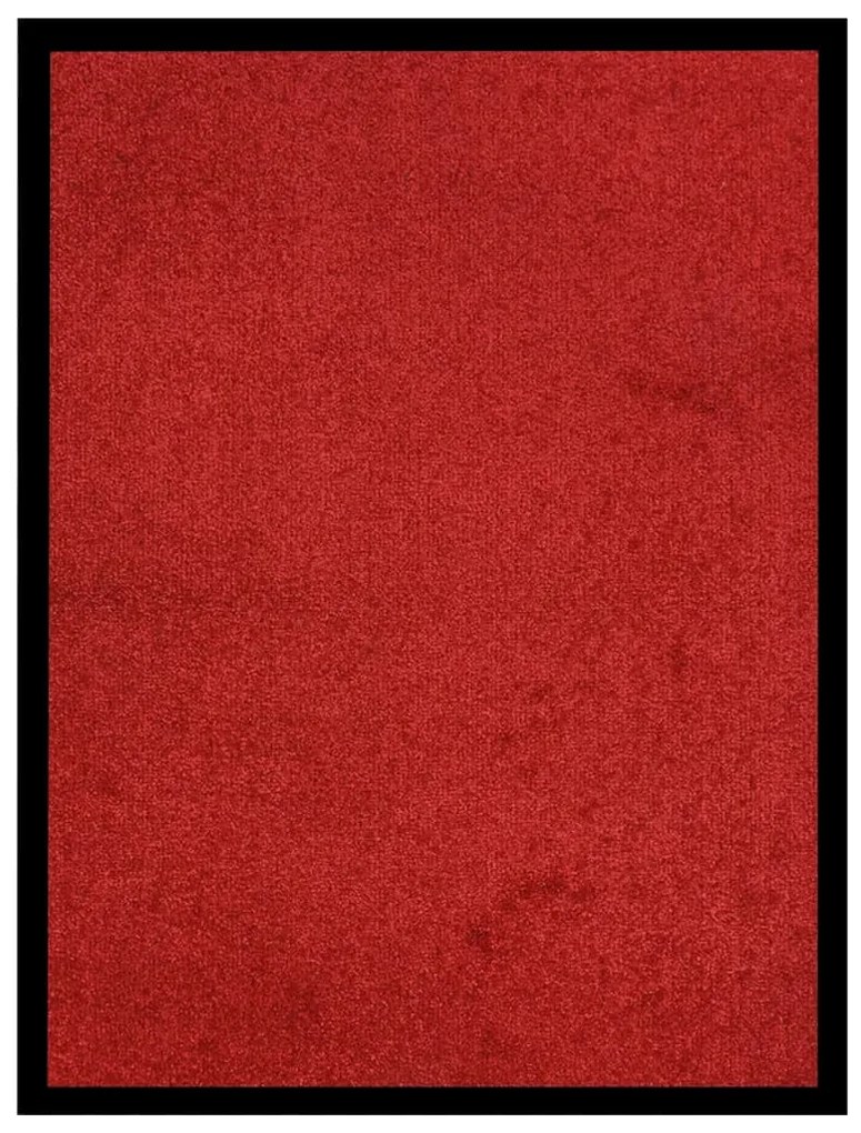 piros lábtörlő 60 x 80 cm
