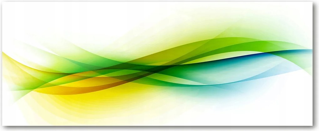 Lacobel üveg fotó nyomtatással Absztrakt hullámok XXL