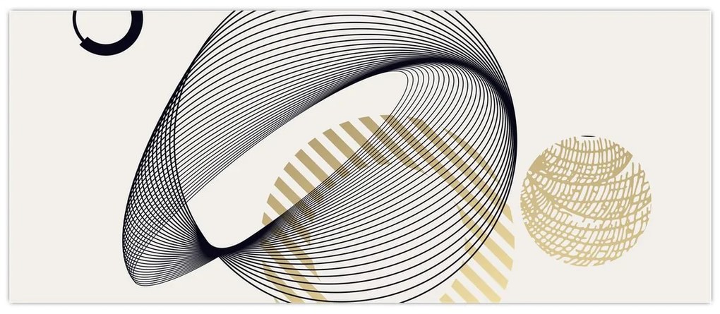 Kép - Geometriai formák N⁰3 (120x50 cm)