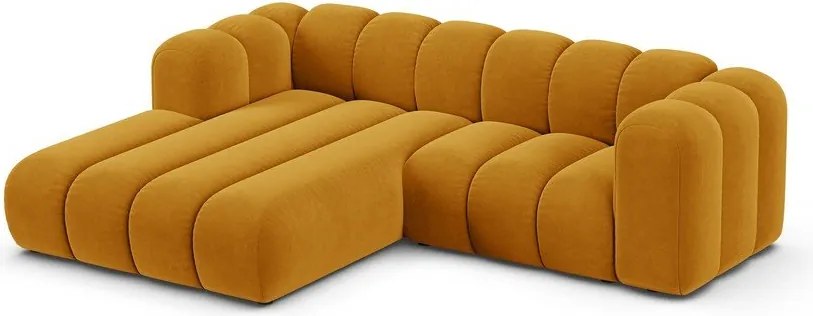 Sárga sarokkanapé (bal oldali) Lupine – Micadoni Home