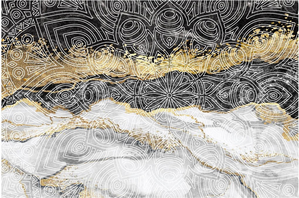 Kép - Mandala márványból (90x60 cm)