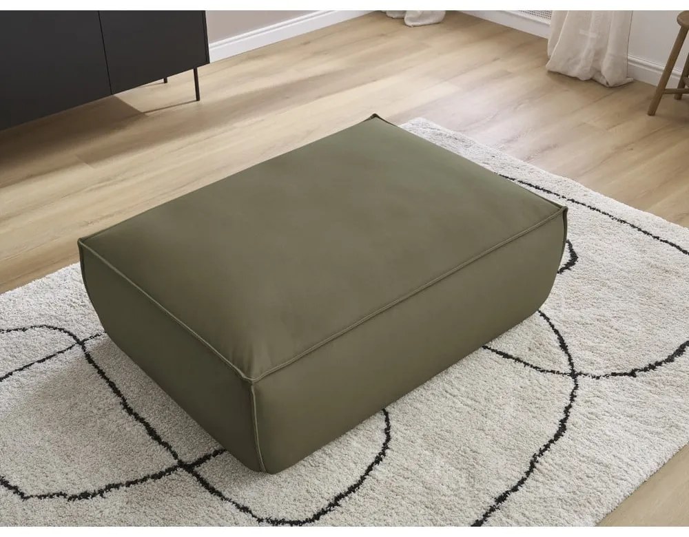 Zöld bőrutánzat lábtartó Boheme – Bobochic Paris