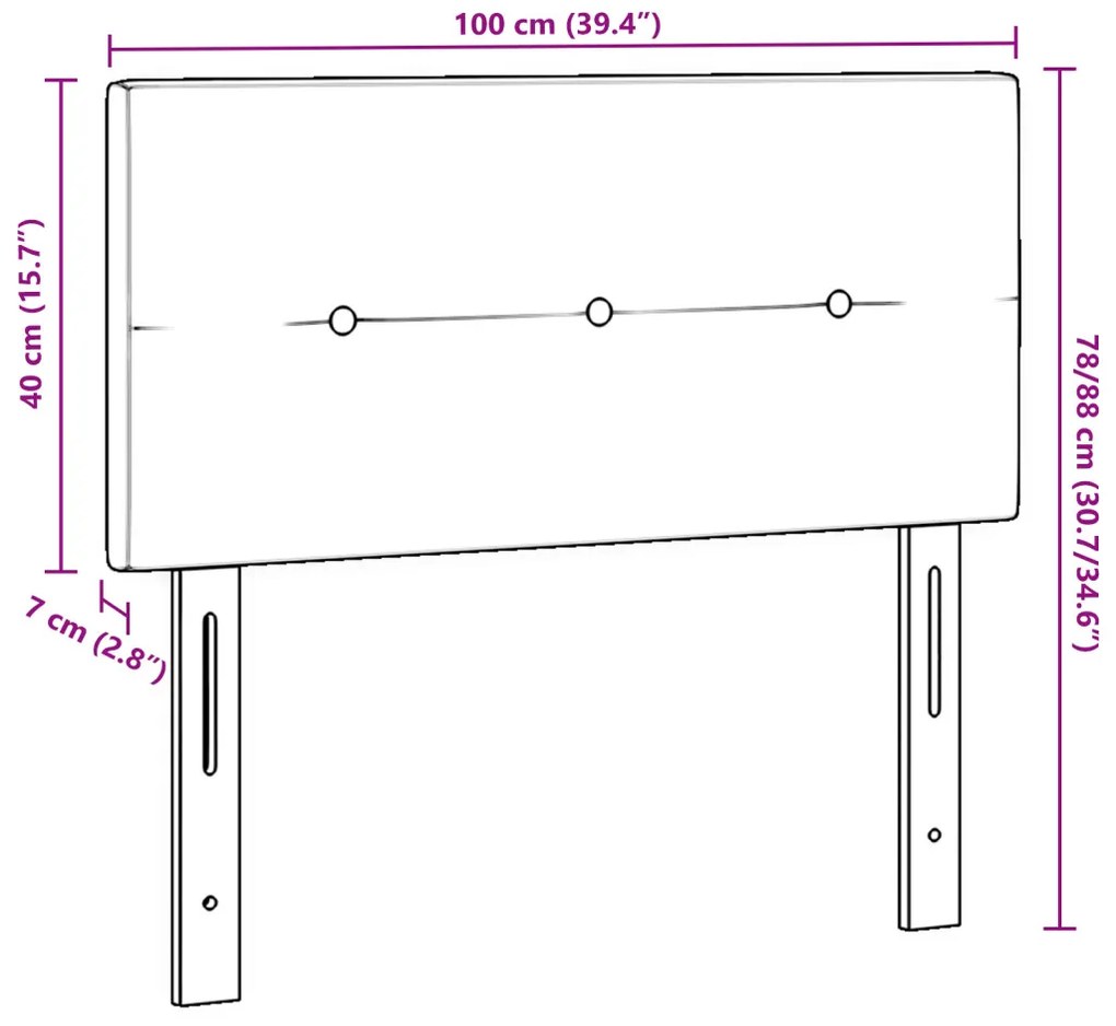 Fejtámla LED -es lámpákkal Világosszürke 100 cm Bársony