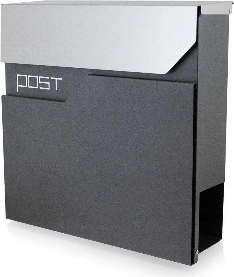 Postaláda Újság Postaláda Antracit