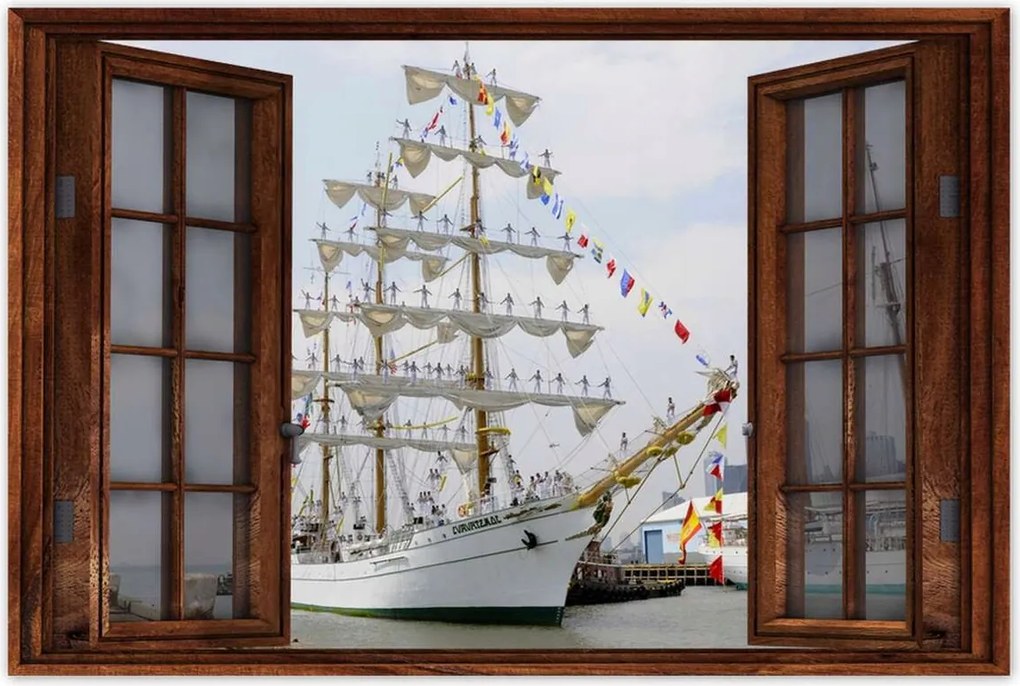 Poszterek 120x80 A nagy vitorláshajó