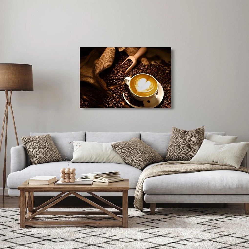 Kép - Egy csésze kávé (90x60 cm)